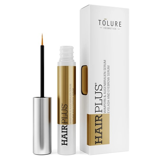 Picture of TOLURE HAIRPLUS WIMPERN & AUBERGIN EYELASH & EYEBROW SERUM